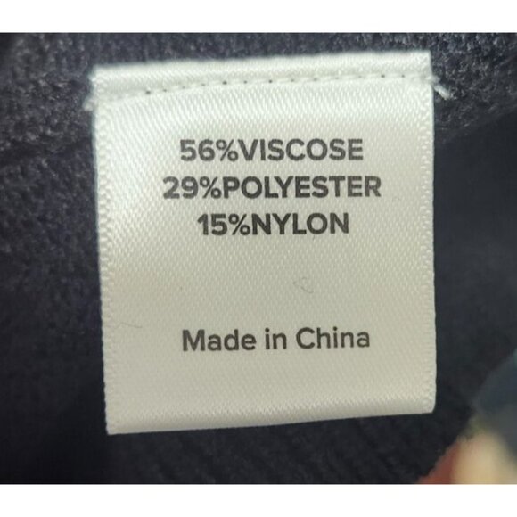 Evereve Black Off-the-Shoulder Knit Sweater Size L - Picture 9 of 9